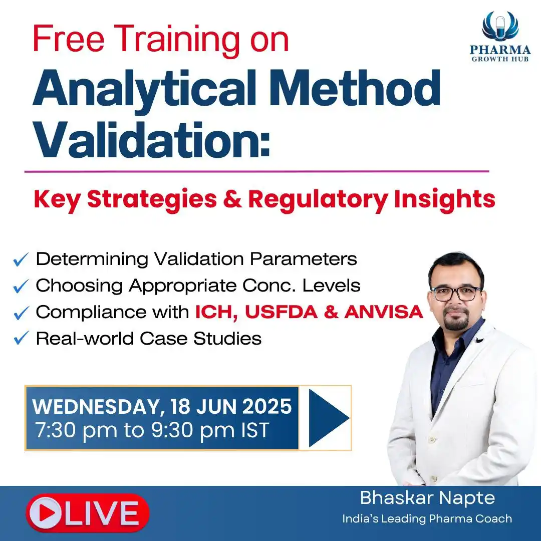 Image from Daily Pharma Jobs: 🌏 *Analytical Method Validation: Key Strategies and Regulatory Insigh...