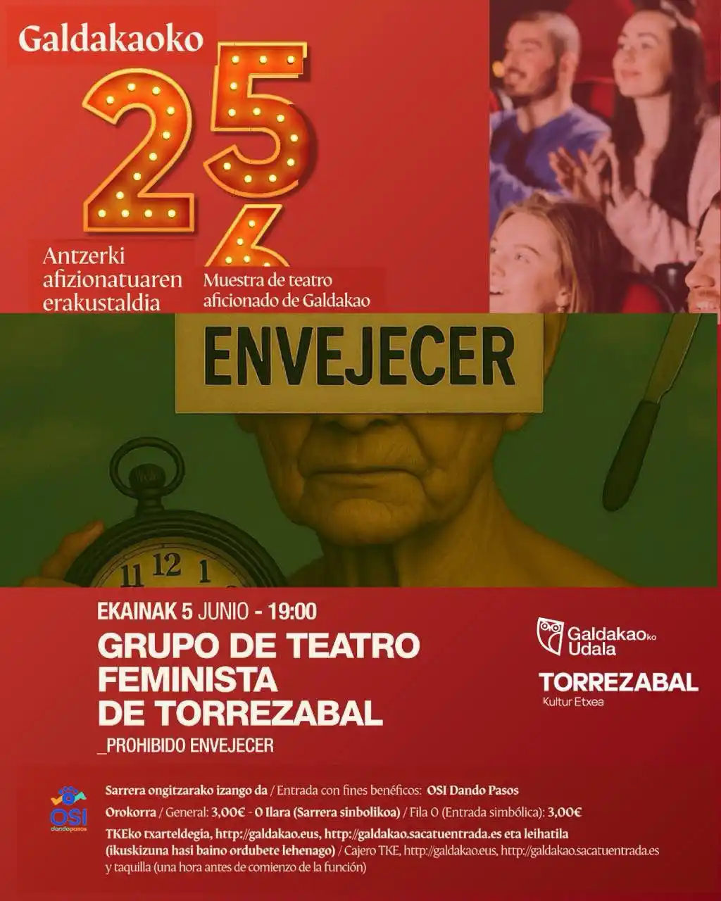 Image from Galdakaoko Udala: 🎭🗣️ Antzerkia / Teatro: Grupo de teatro feminista de Torrezabal ➡️...