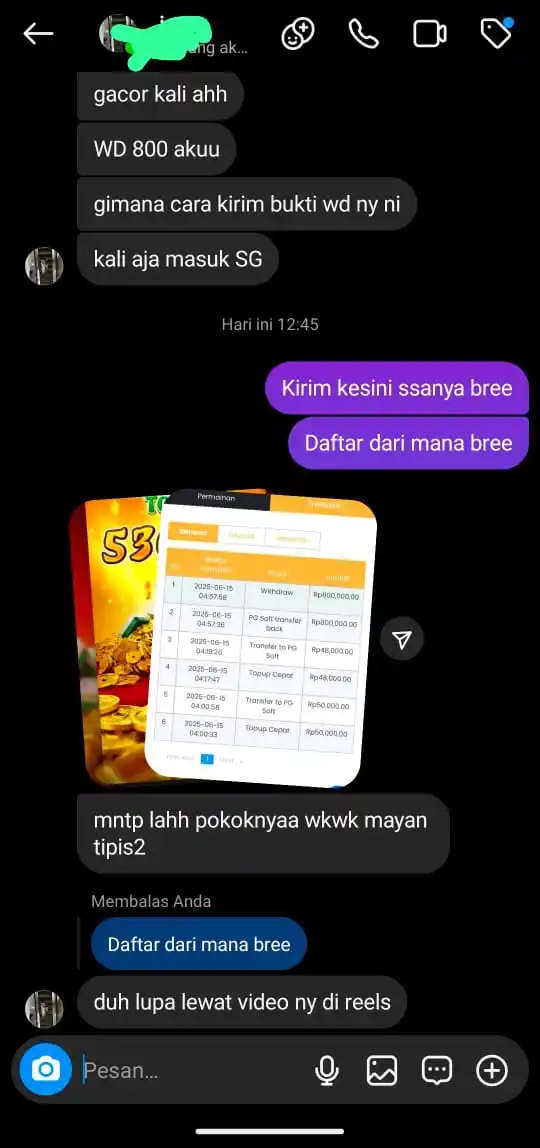 Image from OFFICIAL PG SOFT ✅: *apalagi yang di raguin bree,dapet info kalo Mj 1 masih gacor nih*🤙🤑...
