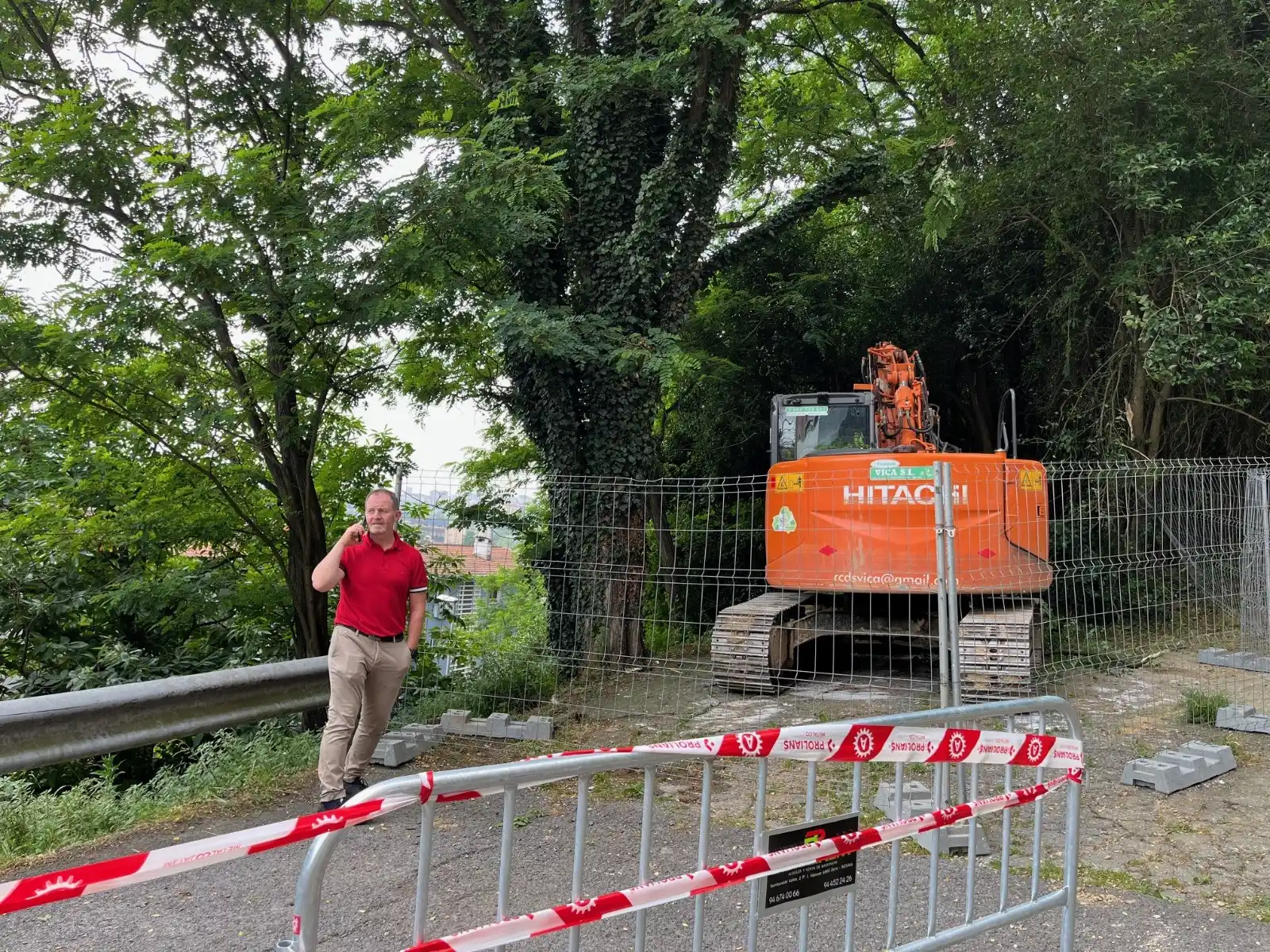 Image from Galdakaoko Udala: 🚧🛗 *Aperribaiko laugarren igogailua eraikitzeko lanak hasi dira eta...