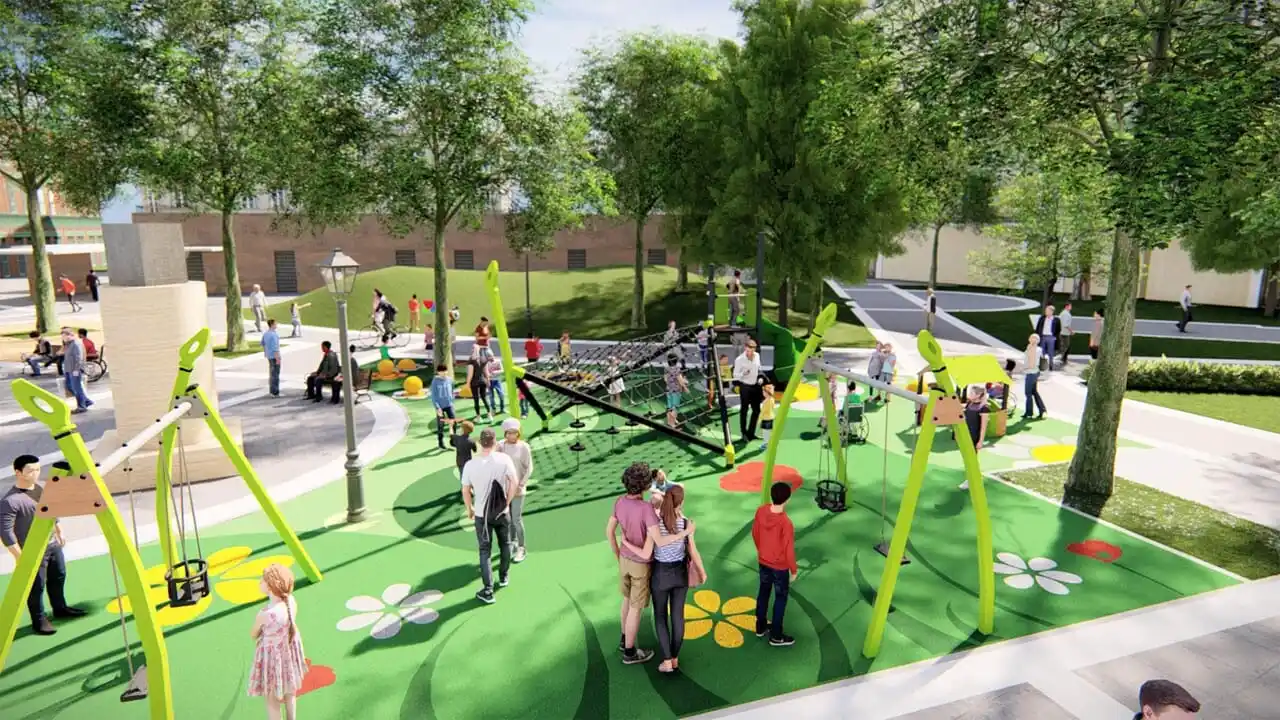 Image from RiminiToday: Area giochi, nuova illuminazione e arrivano gli street tutor: parte il...