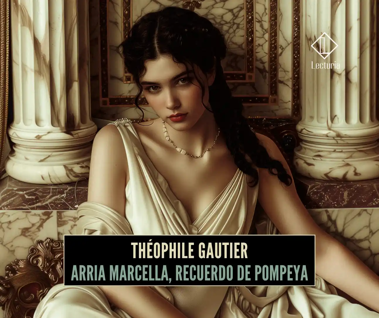 Image from Lecturia : Biblioteca de relatos: «Arria Marcella, recuerdo de Pompeya» (Arria Marcella, souvenir de Pom...