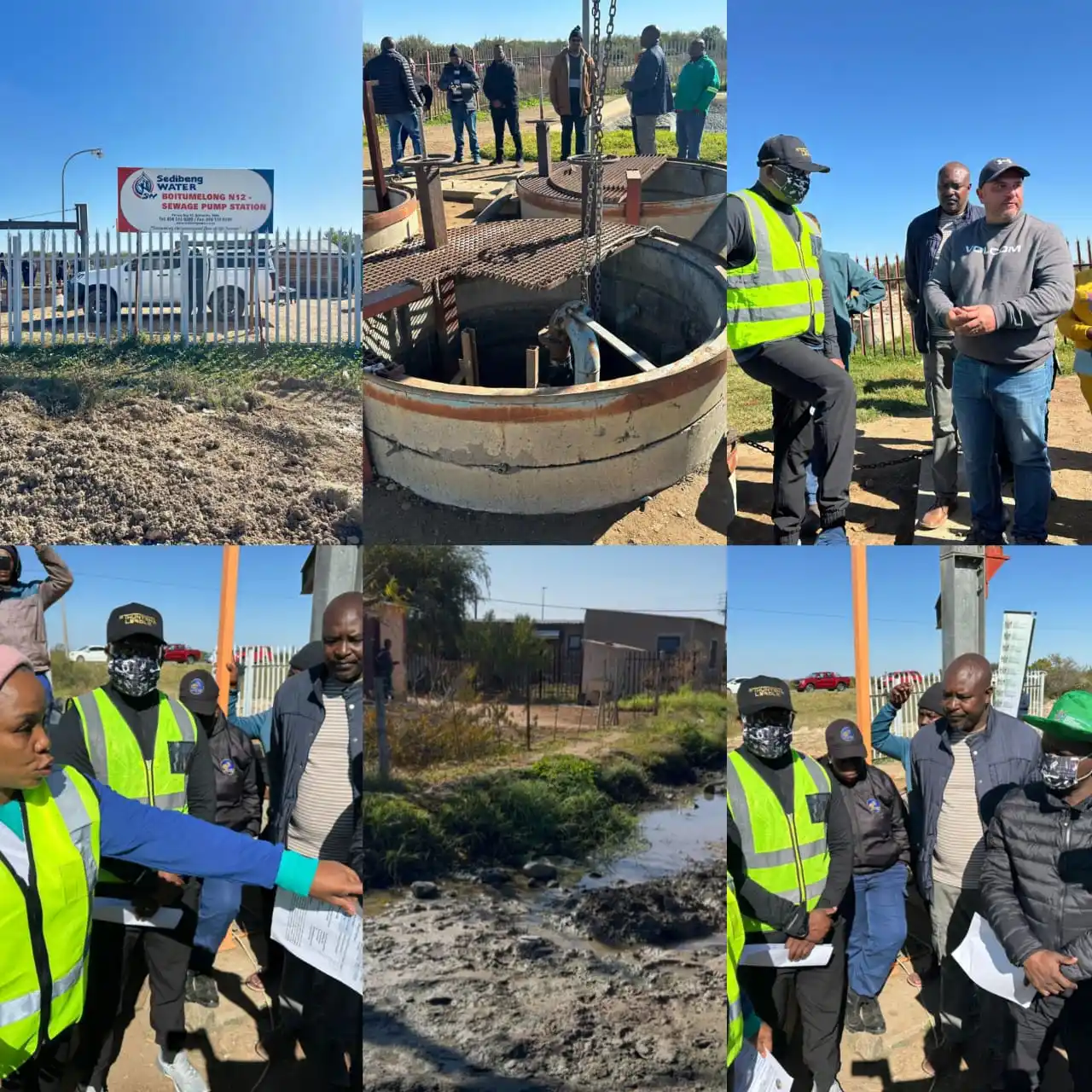 Image from NWCOGHSTA: 🚨 As part of the Thuntsa Lerole project, Premier Lazarus Kagiso Mokg...