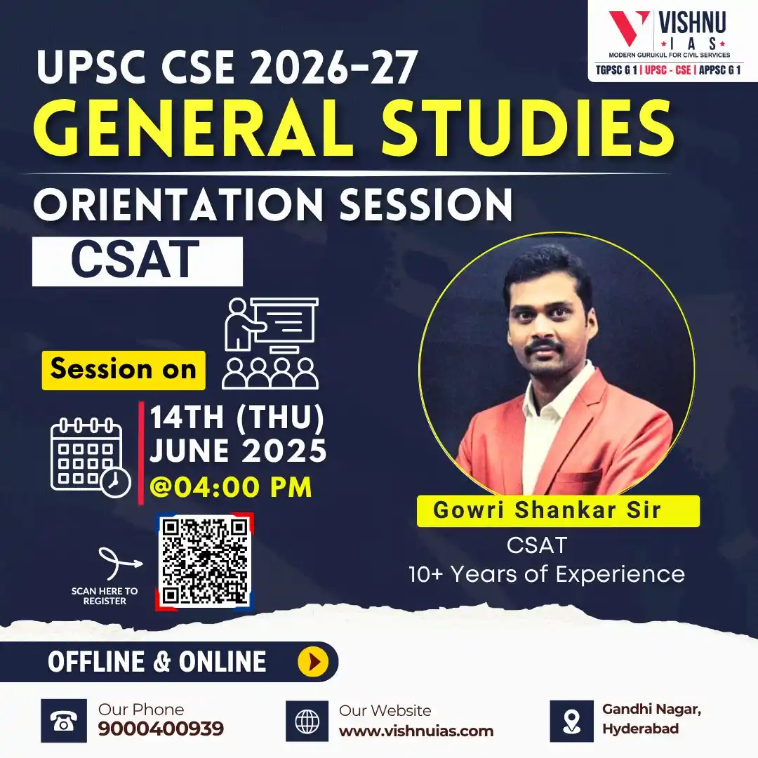 Image from VISHNU IAS: Aspiring to crack UPSC CSE 2026? Confused about the syllabus? Here's ...