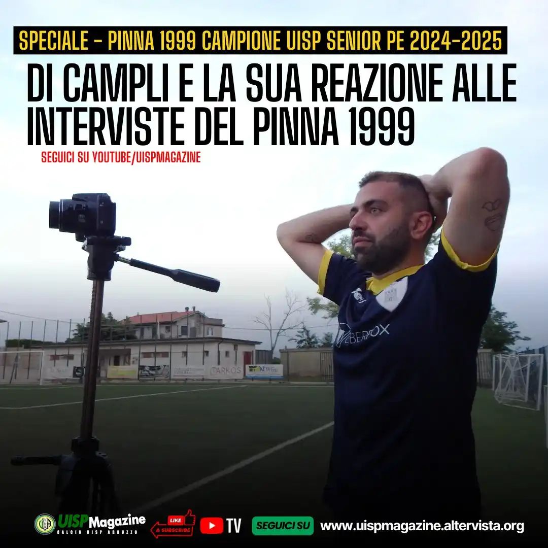 Image from UISP MAGAZINE NEWS: *CALCIO UISP ABRUZZO* Fuochi d'artificio ai Microfoni di UISP Magazine...