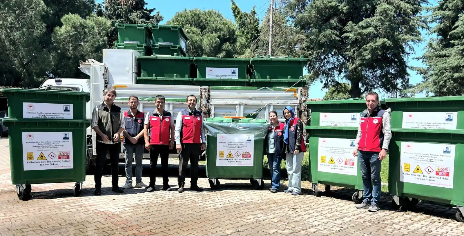 Image from AA Yeşilhat: ♻️Çanakkale İl Tarım ve Orman Müdürlüğü tarafından yürütülen "Çanakkal...