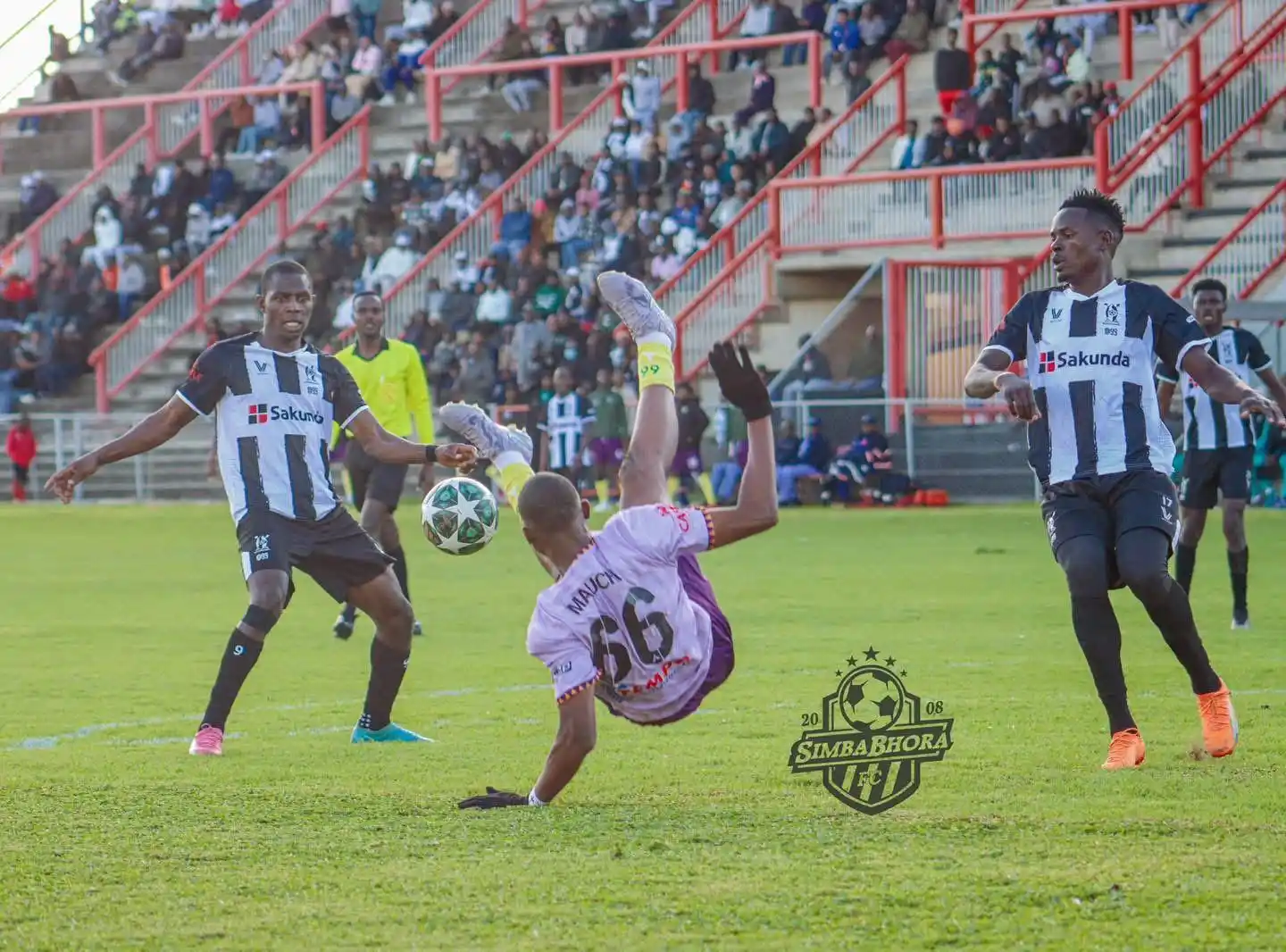 Image from ZIMBUZZ : Castle Lager PSL Results Highlanders 2-3 Simba Bhora Triangle United...