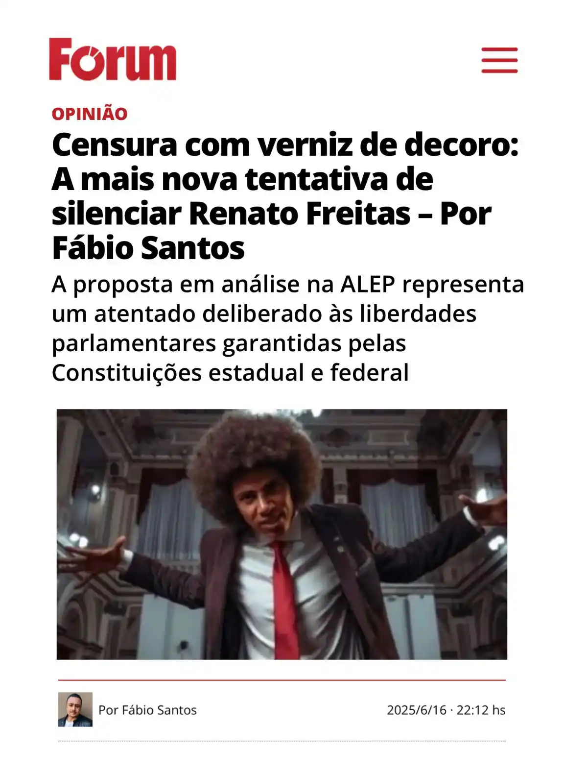 Image from ESTOU COM LULA: Censura com verniz de decoro: A mais nova tentativa de silenciar Renat...