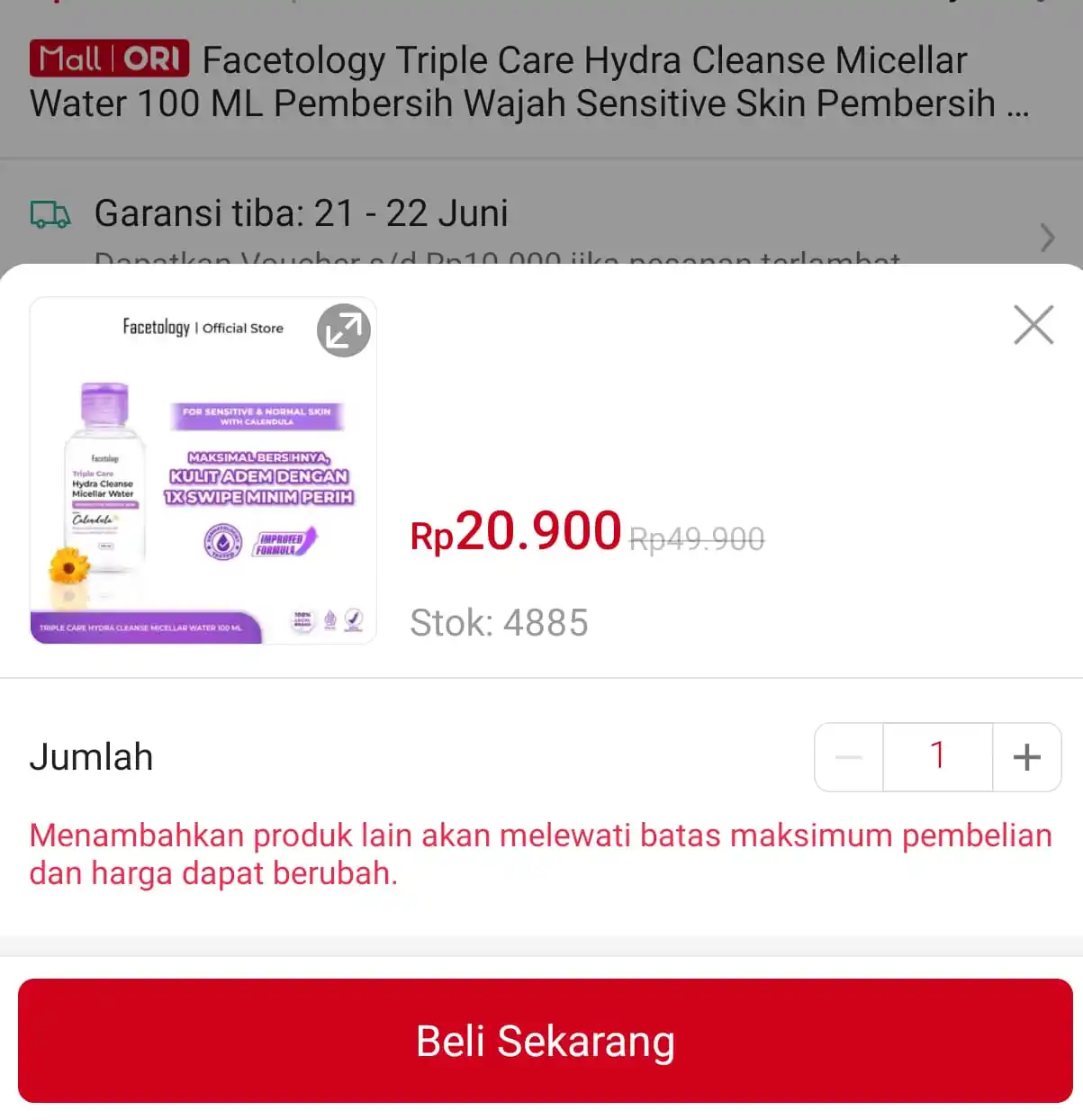 Image from SiCode Voucher + Hidden GEM Shopee: Cepattt normalnya 29rb https://s.shopee.co.id/8AKQglWPMP?share_channe...