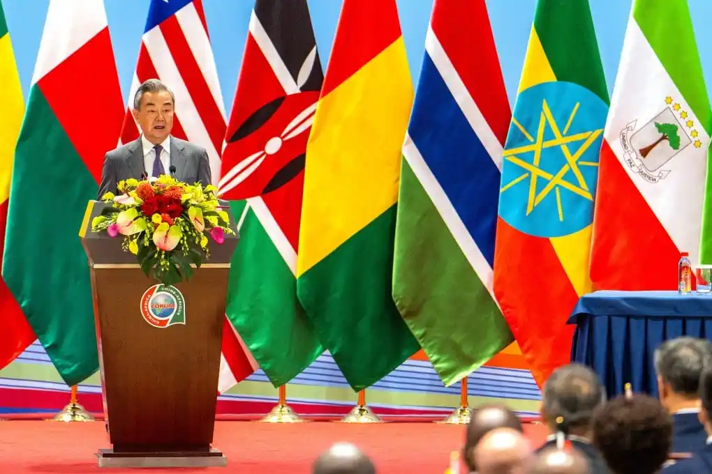 Image from GTN TV: China says it will sign a new economic pact with Africa that will get ...