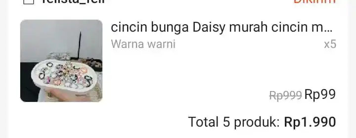 Image from Racun Belanja🔥: cincin manik cuma 99 perakk‼️ bisa dijual lg nihh (sasarannya anak² sd...