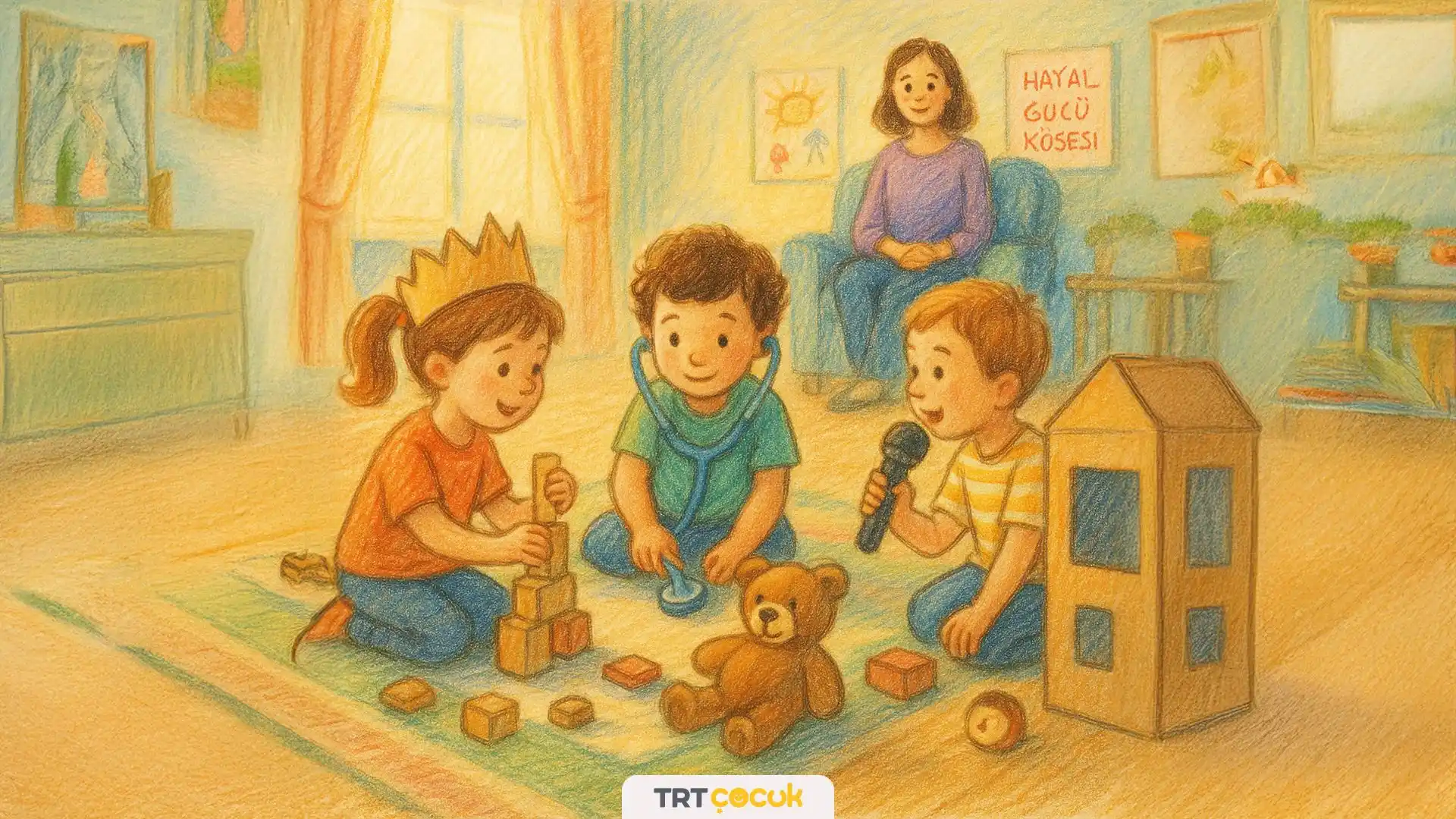 Image from TRT Çocuk Ebeveyn Akademisi: *Çocuk Oyunu Deyip Geçmeyin!* Çocuklar için oyun, sadece vakit geçirm...