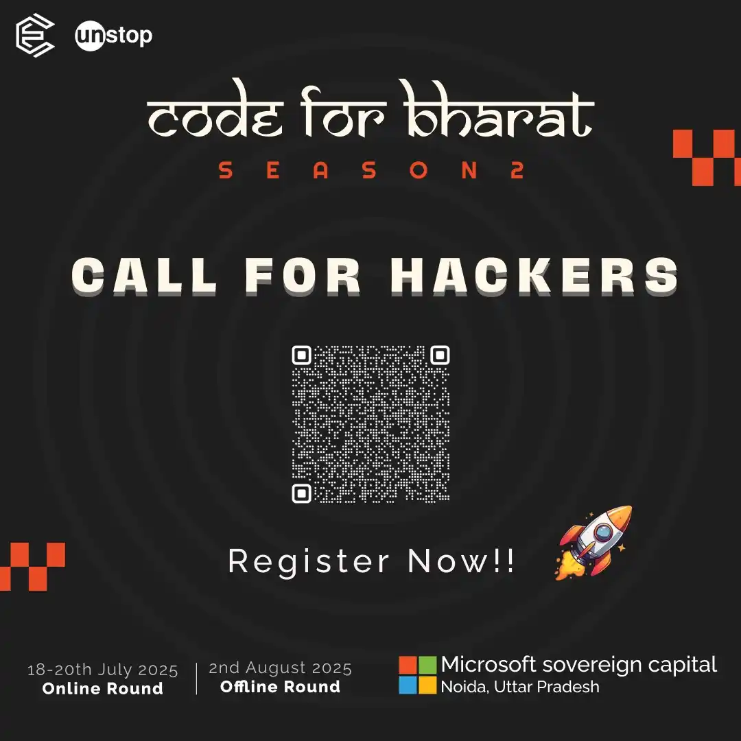Image from The Student Spot: 🚀 *Code for Bharat – Season 2 is Back!* Registrations are *official...