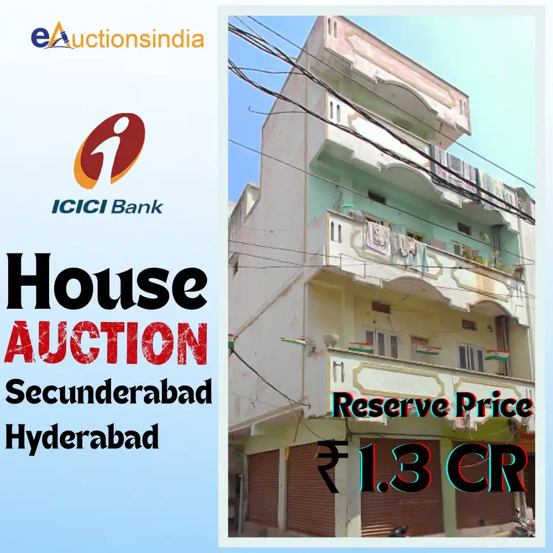 Image from eAuctionsIndia: 🏦🏤💯Commercially - Individual House Auction in Hyderabad https://ww...
