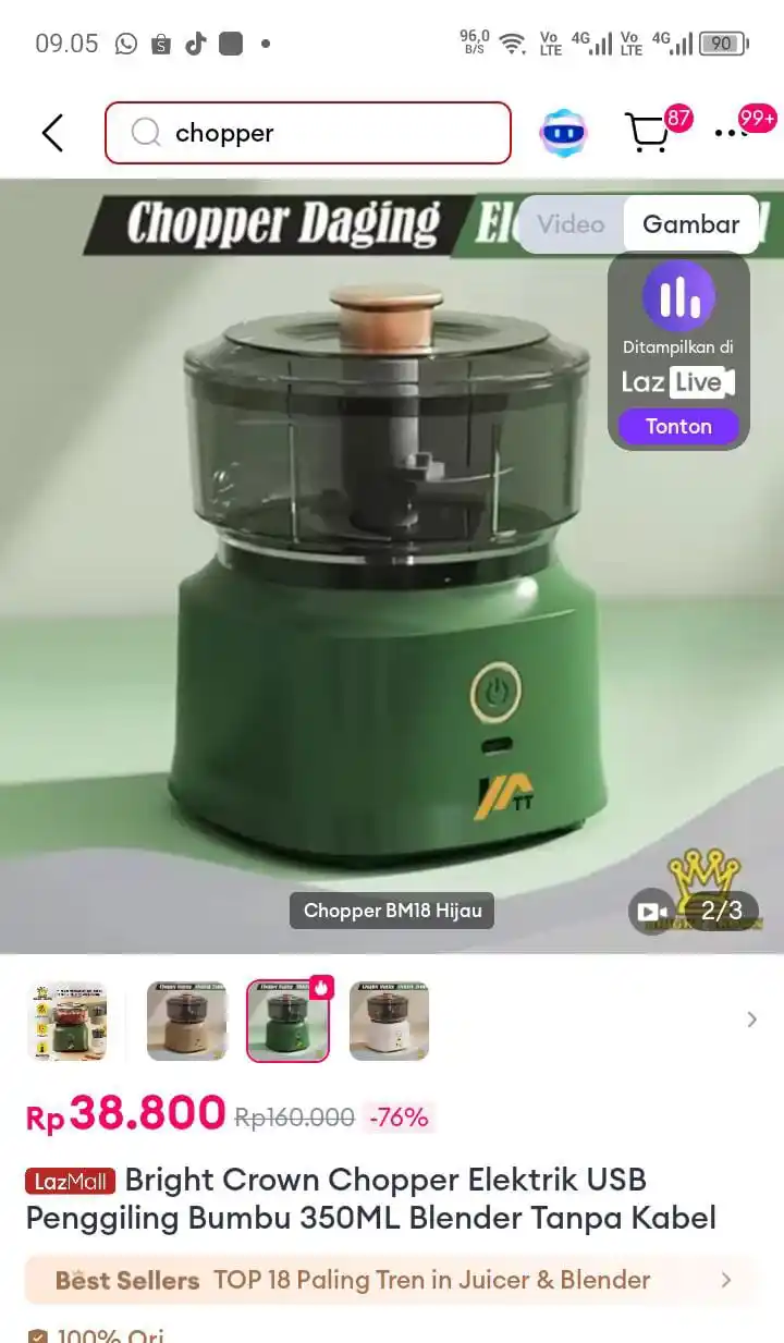 Image from Racun Belanja🔥: copper elektrik USB https://s.lazada.co.id/s.ZYi850?cc...