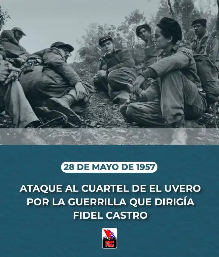Image from Partido Comunista de Cuba: “Creció nuestra fuerza después de aquel combate” <a class="text-blue-...