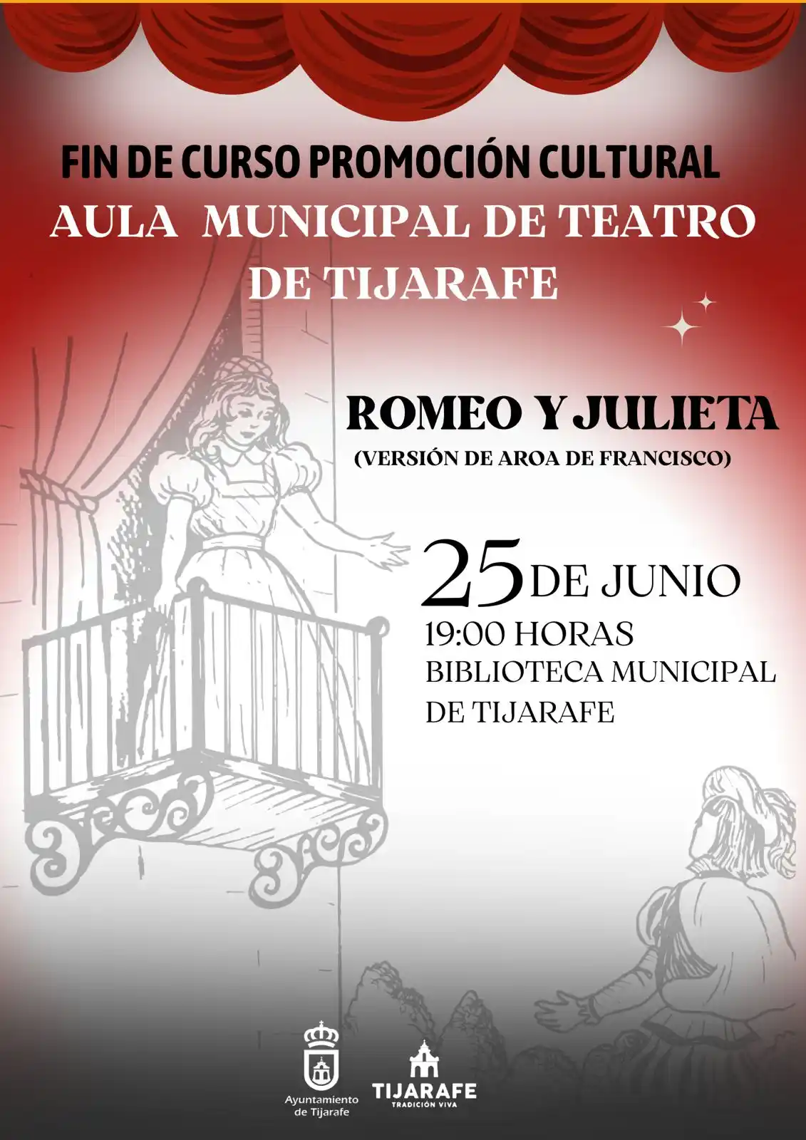 Image from Ayuntamiento de Tijarafe: 🎶 CULTURA | FIN DE CURSO PROMOCIÓN CULTURAL ‼️ CAMBIO DE FECHA ‼️ La...