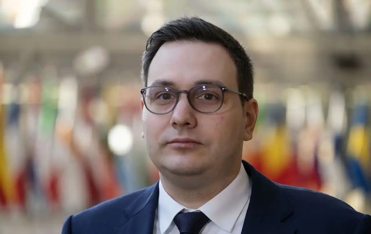 Image from UATV English: Czech Foreign Minister Jan Lipavský Calls War in Ukraine a Test of Eur...