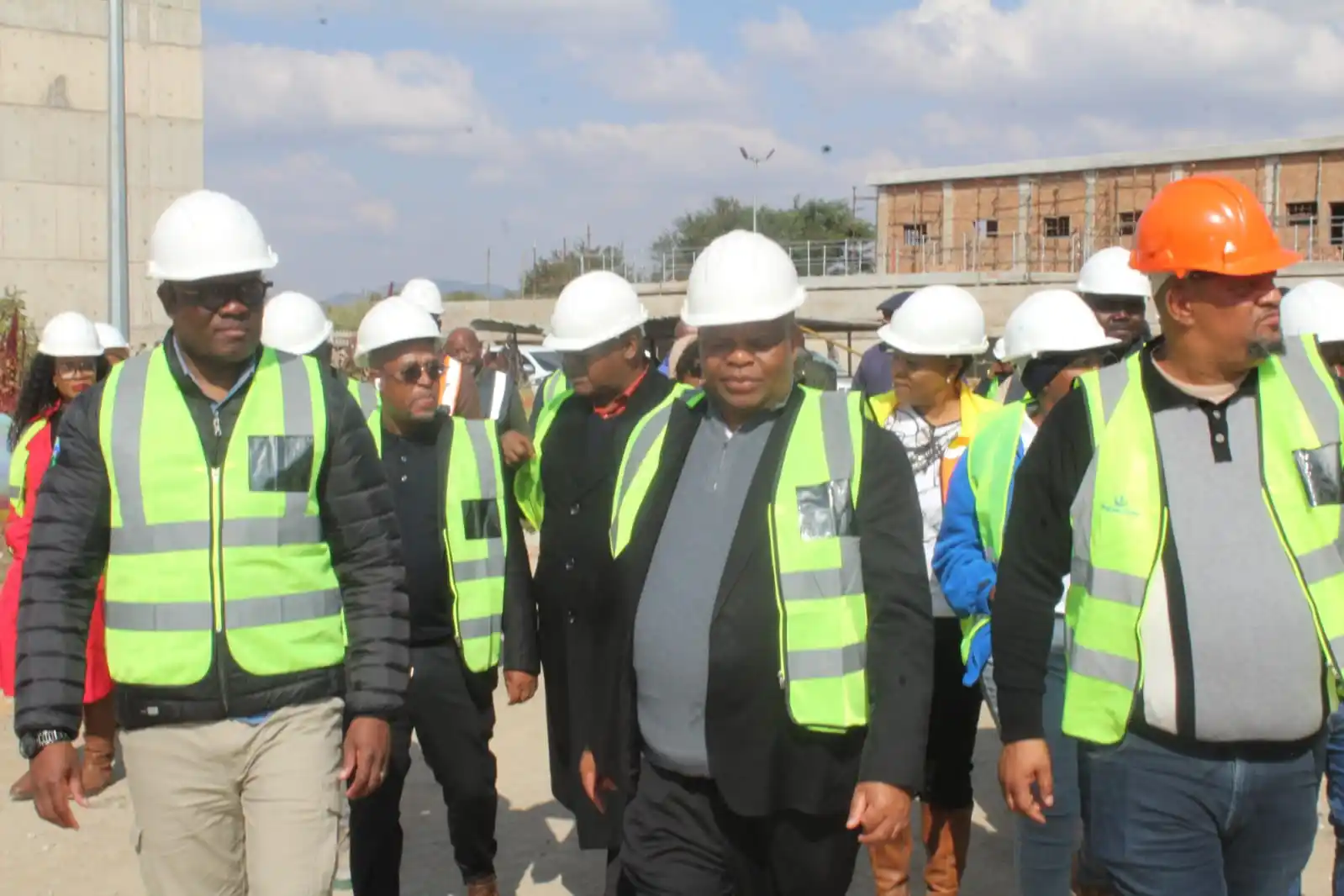 Image from NWCOGHSTA: Deputy Minister David Mahlobo is conducting an oversight visit at Brit...