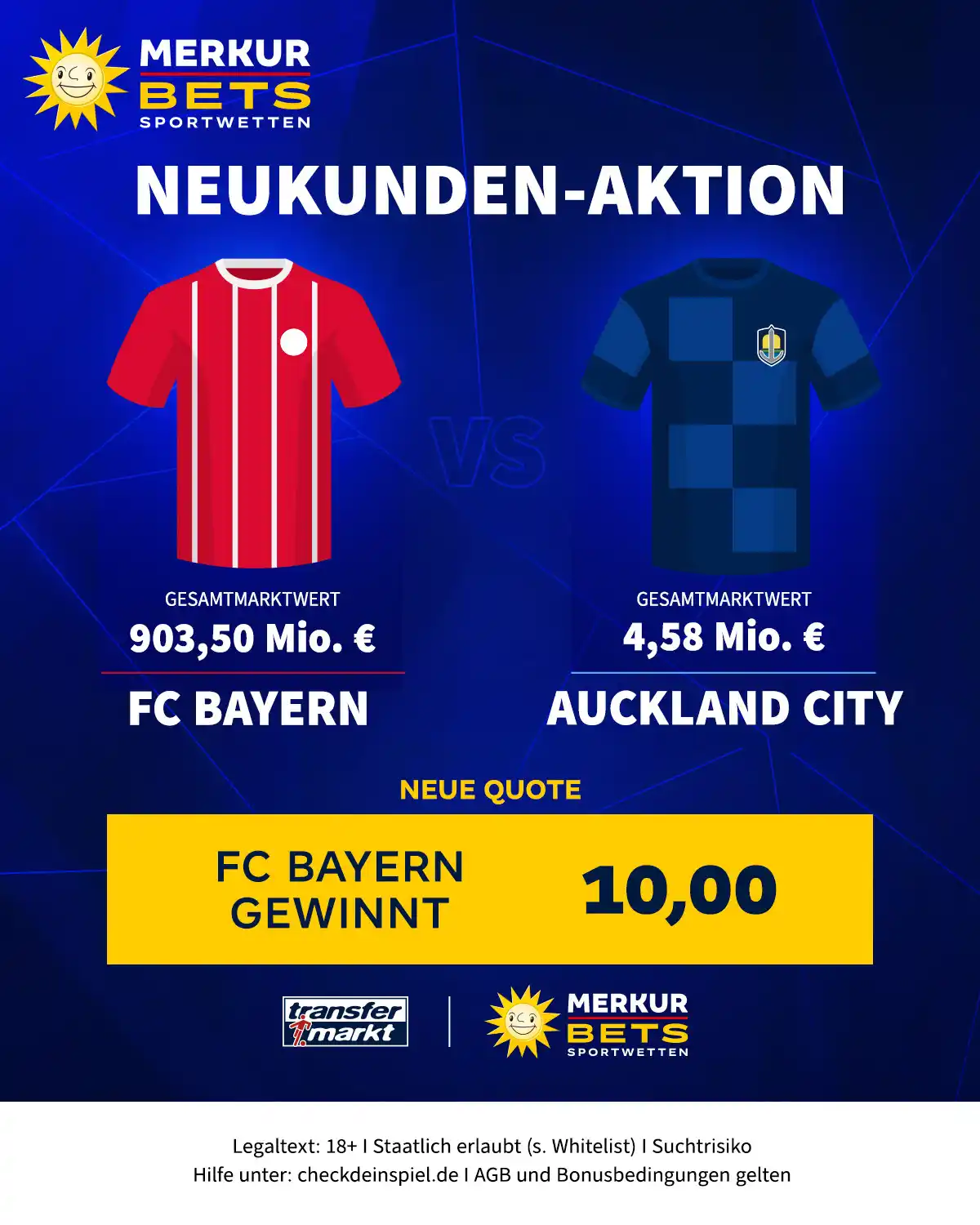 Image from Transfermarkt.de: Die Klub-WM startet mit einem besonderen Spiel: Bayern gegen Auckland!...