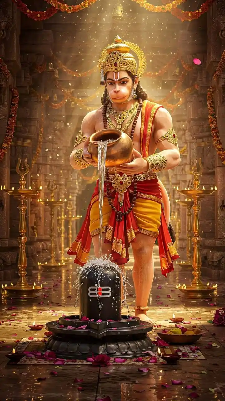Image from जय श्री हनुमान जी 🕉️: *Double Tap ❤️ If You Like Post*...