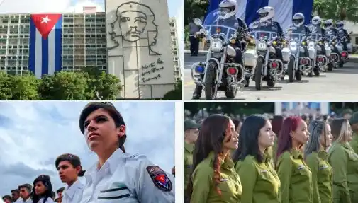 Image from Partido Comunista de Cuba: Dr. Roberto Morales Ojeda (DrRobertoMOjeda) en X En el 64 aniversario...
