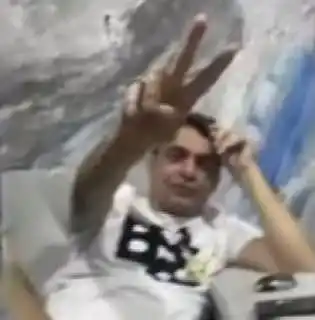 Image from ❇️REALIDADE 021☑️: Durante chamada de vídeo pelo whatsapp, o traficante Cocão da Serrinha...