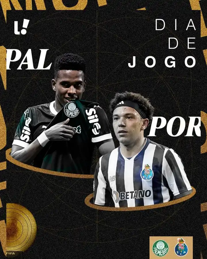 Image from Lance! Palmeiras: É HOJE! O primeiro duelo entre brasileiro x europeu nesse Mundial de C...