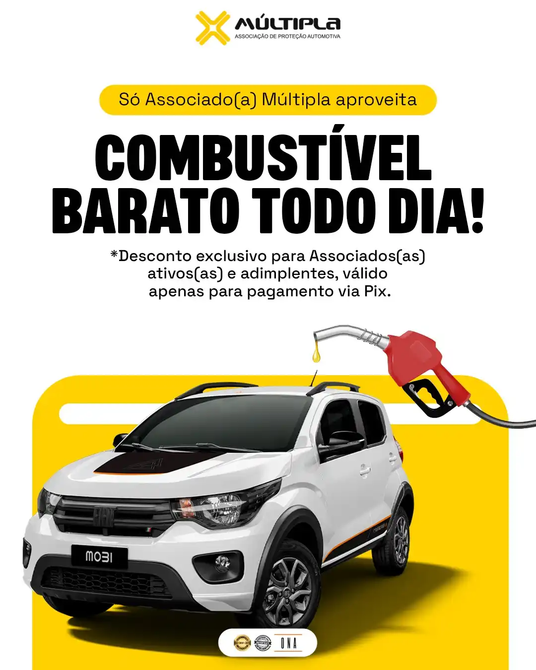 Image from Associação Múltipla de Proteção e Assistência Automotiva: Economia inteligente começa aqui. Abasteça com desconto em nossos pos...