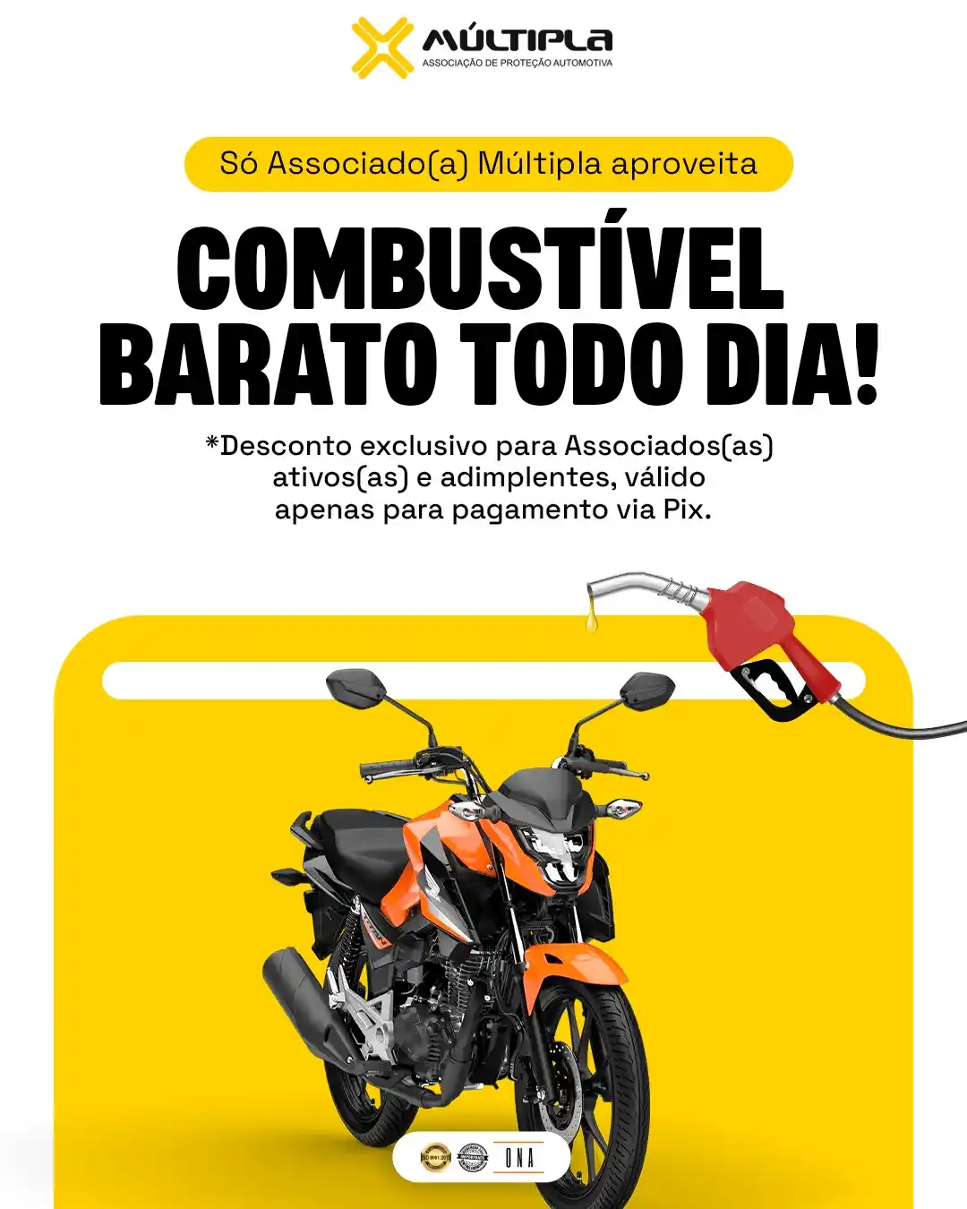 Image from Associação Múltipla de Proteção e Assistência Automotiva: Economia inteligente começa aqui. Abasteça com desconto em nossos pos...