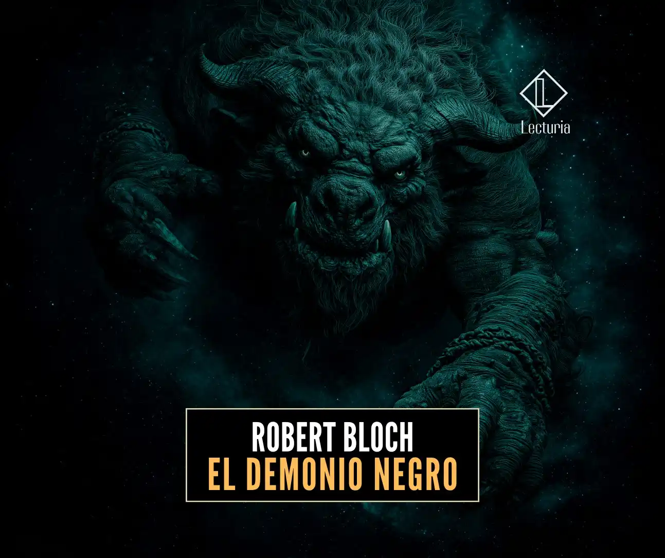 Image from Lecturia : Biblioteca de relatos: «El demonio negro» (The Dark Demon) es un cuento de Robert Bloch, publ...