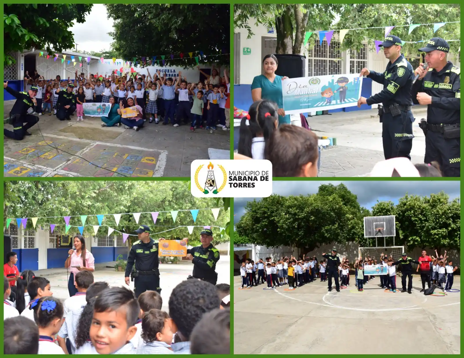 Image from Prensa Municipio Sabana de Torres: ☝🏻En el “Día mundial contra el trabajo infantil” realizamos conmemora...