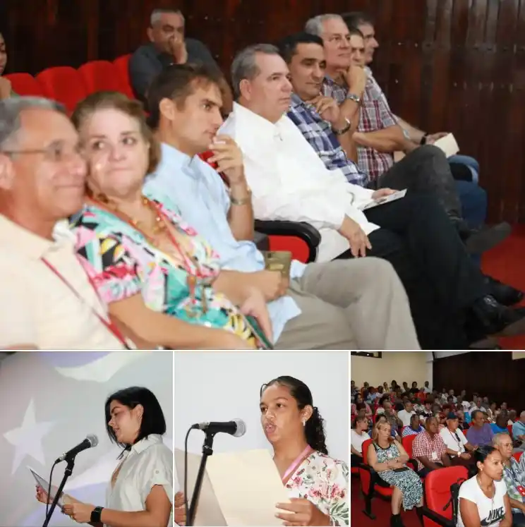 Image from Partido Comunista de Cuba: En la sede del Comité Central se festejó el Día de los Padres con un ...