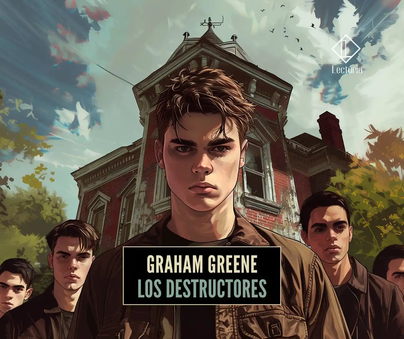 Image from Lecturia : Biblioteca de relatos: En «Los destructores» (The destructors), cuento de Graham Greene publi...