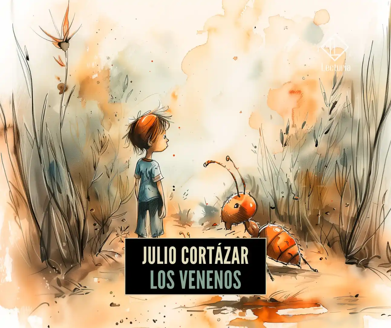 Image from Lecturia : Biblioteca de relatos: En «Los venenos«, cuento de Julio Cortázar publicado en el libro «Fina...
