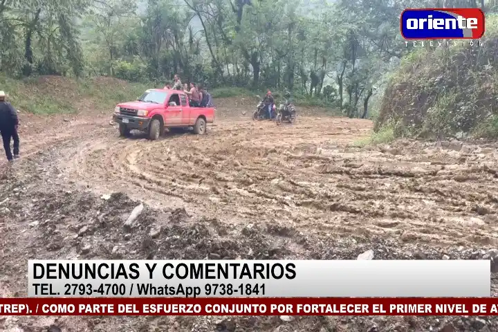Image from Oriente Televisión Canal 28: EN VIVO: Así está la subida en el sector de El Portillo, carretera hac...