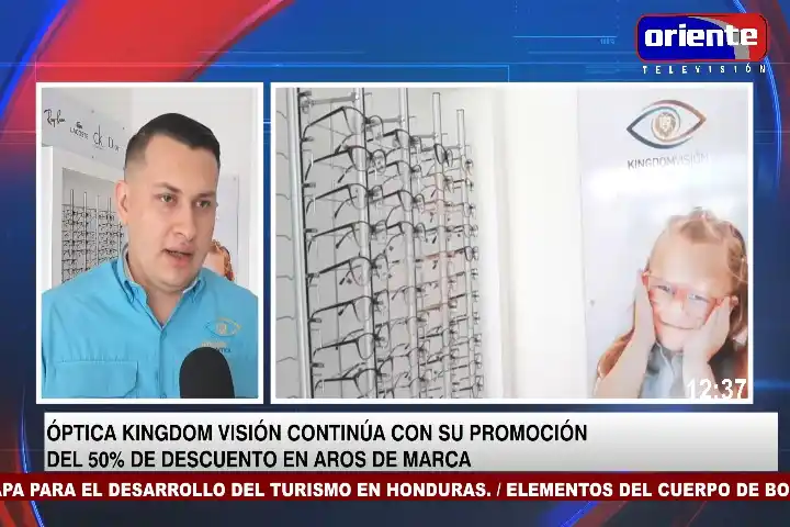Image from Oriente Televisión Canal 28: EN VIVO: “Dos pares de lentes graduados con estuche, el examen de la v...