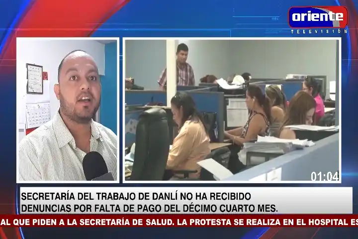 Image from Oriente Televisión Canal 28: EN VIVO: “Es un derecho acumulado del trabajador, las empresas vienen ...