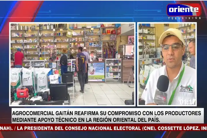 Image from Oriente Televisión Canal 28: EN VIVO: “Estamos iniciando esta etapa de lluvia y nosotros estamos li...