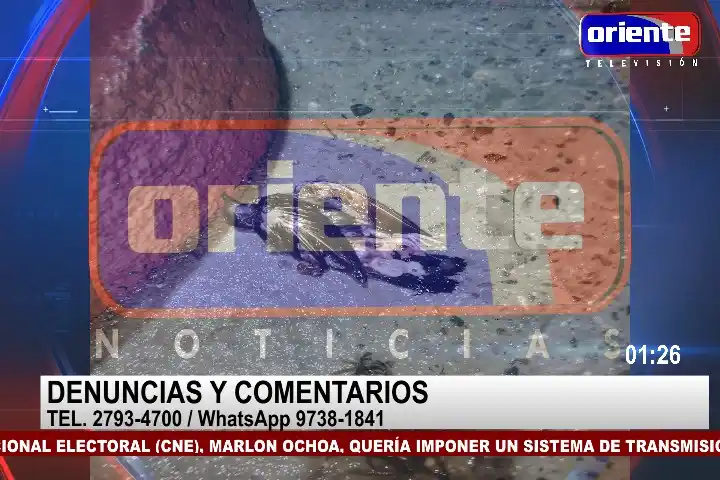 Image from Oriente Televisión Canal 28: EN VIVO: Preocupados los vecinos cercanos al parque Ramón Rosa por la ...