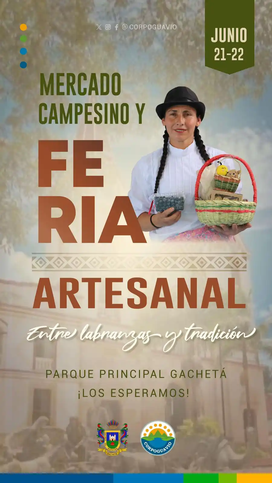 Image from ENTÉRATE CORPOGUAVIO: Entre Labranzas y Tradición. CORPOGUAVIO y la Alcaldía de Gachetá se...