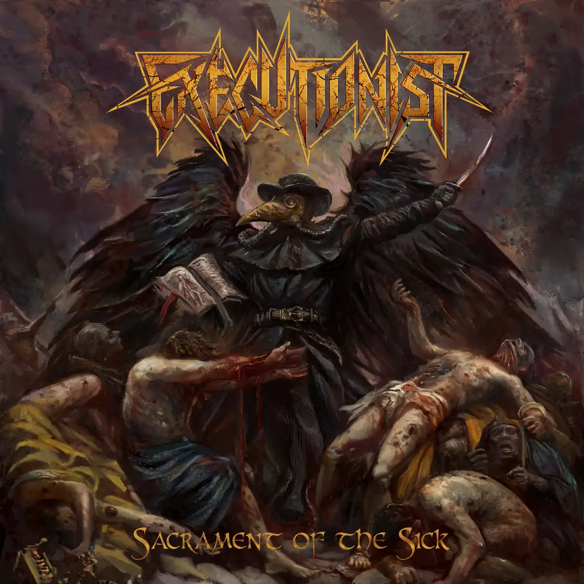 Image from Necromance Magazine: EXECUTIONIST – “Sacrament Of The Sick” El dúo estadounidense debuta co...
