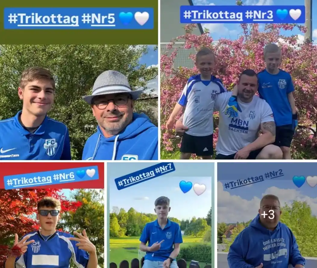 Image from FC Oberlausitz Neugersdorf e.V.: FCO hat Flagge gezeigt! Danke an ALLE, die gestern am vom DOSB ausgeru...
