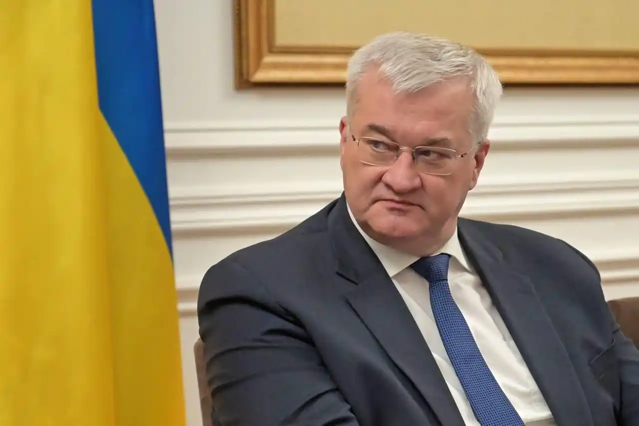 Image from UATV English: Foreign Minister Sybiha, following Russia’s shelling of Kremenchuk and...