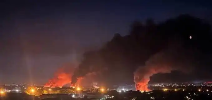 Image from مردم نهاد ممکو-چمران: *🚨 فرودگاه مائور آشیانه جنگنده های اسرائیل هدف قرار گرفت* 🔹️ رژیم ...