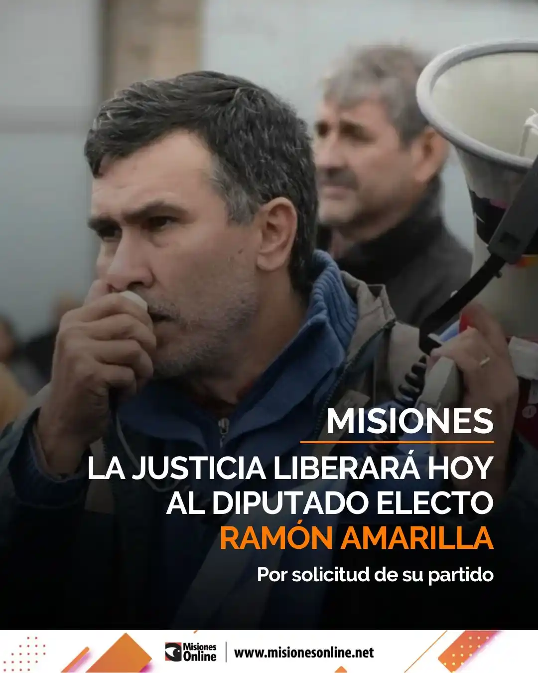 Image from Misiones Online: ⚠ Fuentes judiciales lo confirmaron a este medio. Se trata de la liber...