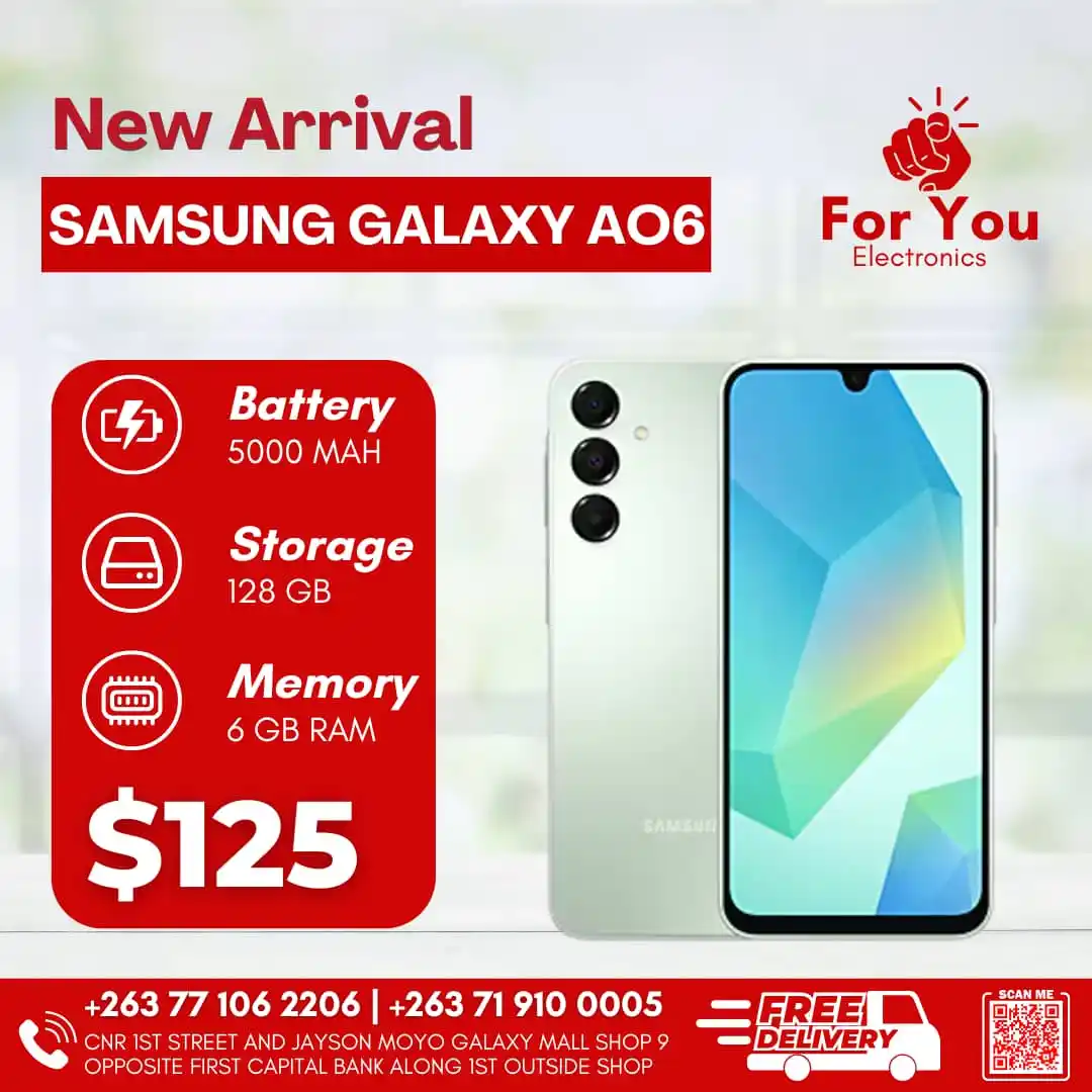Image from For You Electronics: Galaxy A06 🛍️💫 6/128gb Just For You 🫵🤝...