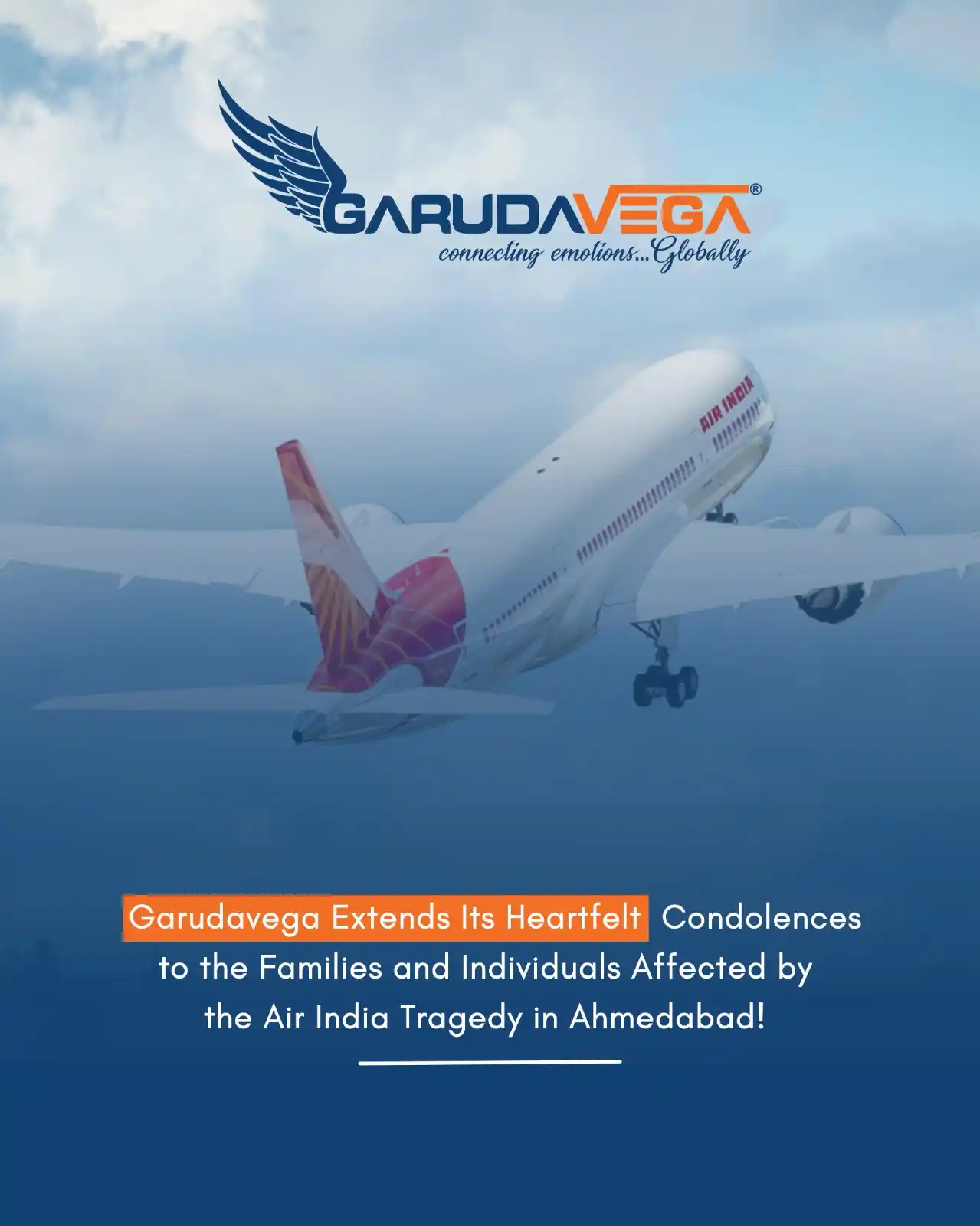 Image from Garudavega Logistics: *_Garudavega Extends Its Heartfelt Condolences to All Those Affected b...