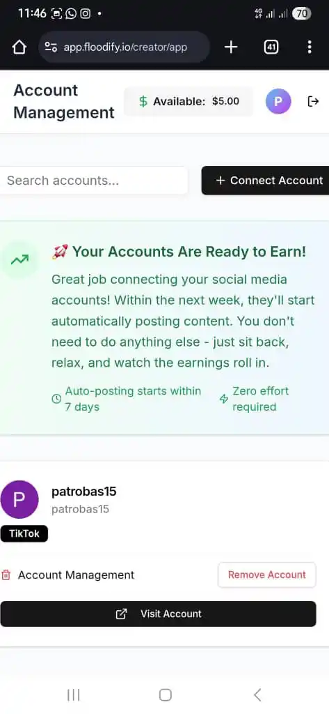 Image from AFOO Of Nigeria Crypto Hub: 🔔 GET PAID FOR LINKING TIKTOK ACCOUNT TO A PLATFORM 🔗 LINK👇 https...