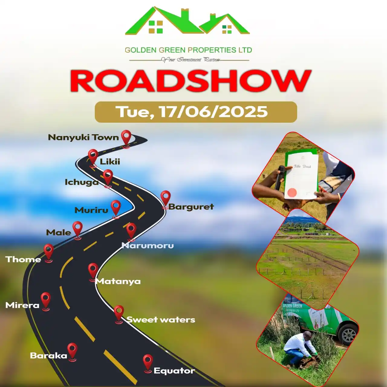 Image from GTN TV: Golden Green Properties Ltd roadshow this Tuesday 💥...